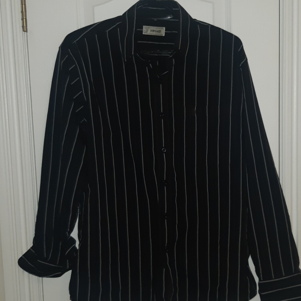 Versace button up